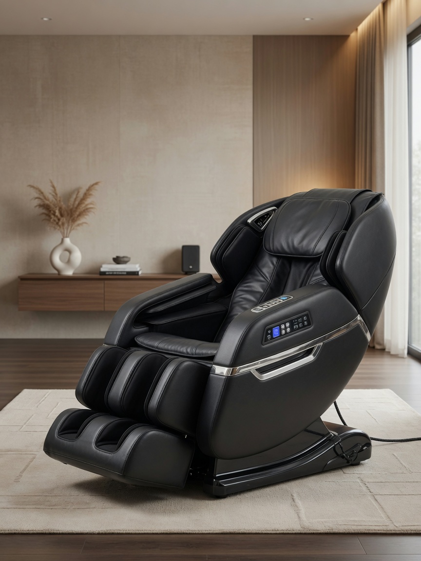 Premium full-body electronic massage chair